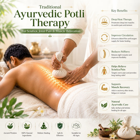 Ayurvedic Massage Potli | Traditional Heat Wellness Therapy