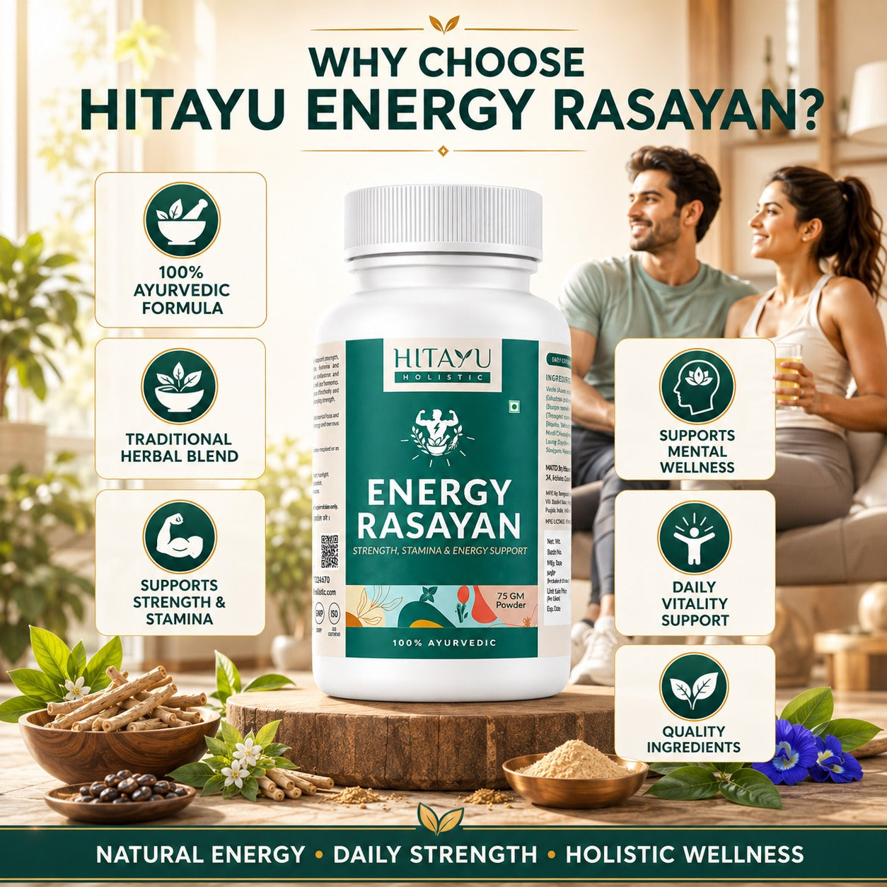 Energy Rasayan | Strength, Stamina & Energy Support.
