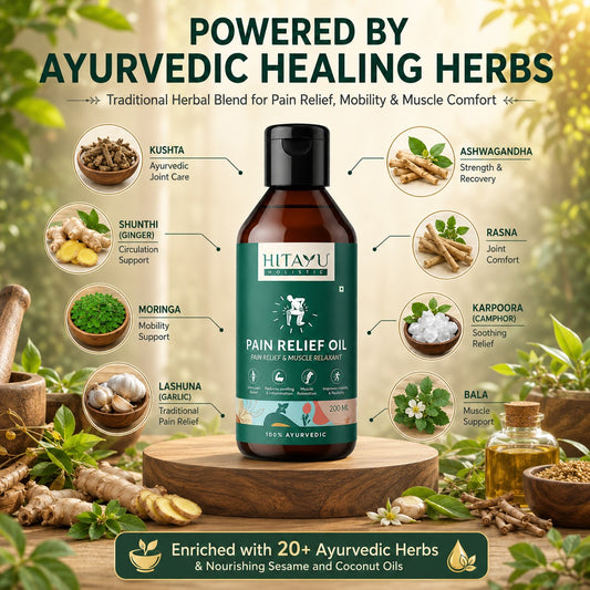 Pain Relief Oil – Ayurvedic Joint & Muscle Comfort Oil