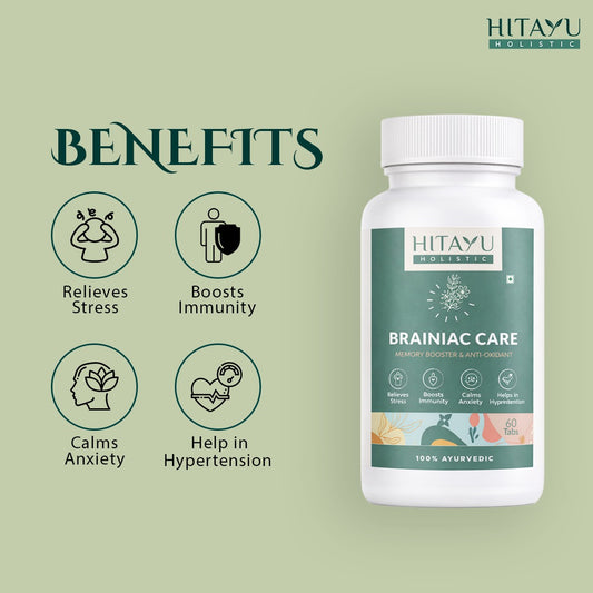Brainiac Care: Mental Wellness Solution | Boost Focus, Memory & Stress Relief