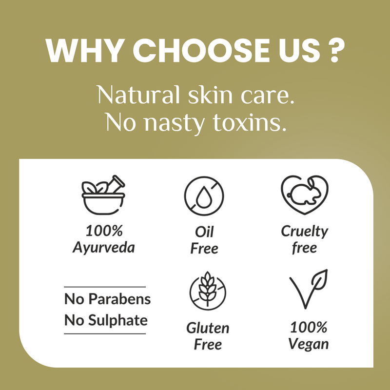 Ayurvedic Face Cream | Brightening | Spot Reduction | Collagen Boost | 100% Chemical-Free