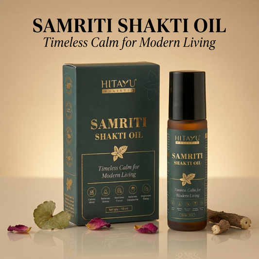 Samriti Shakti Oil | Timeless Calm for Modern Living