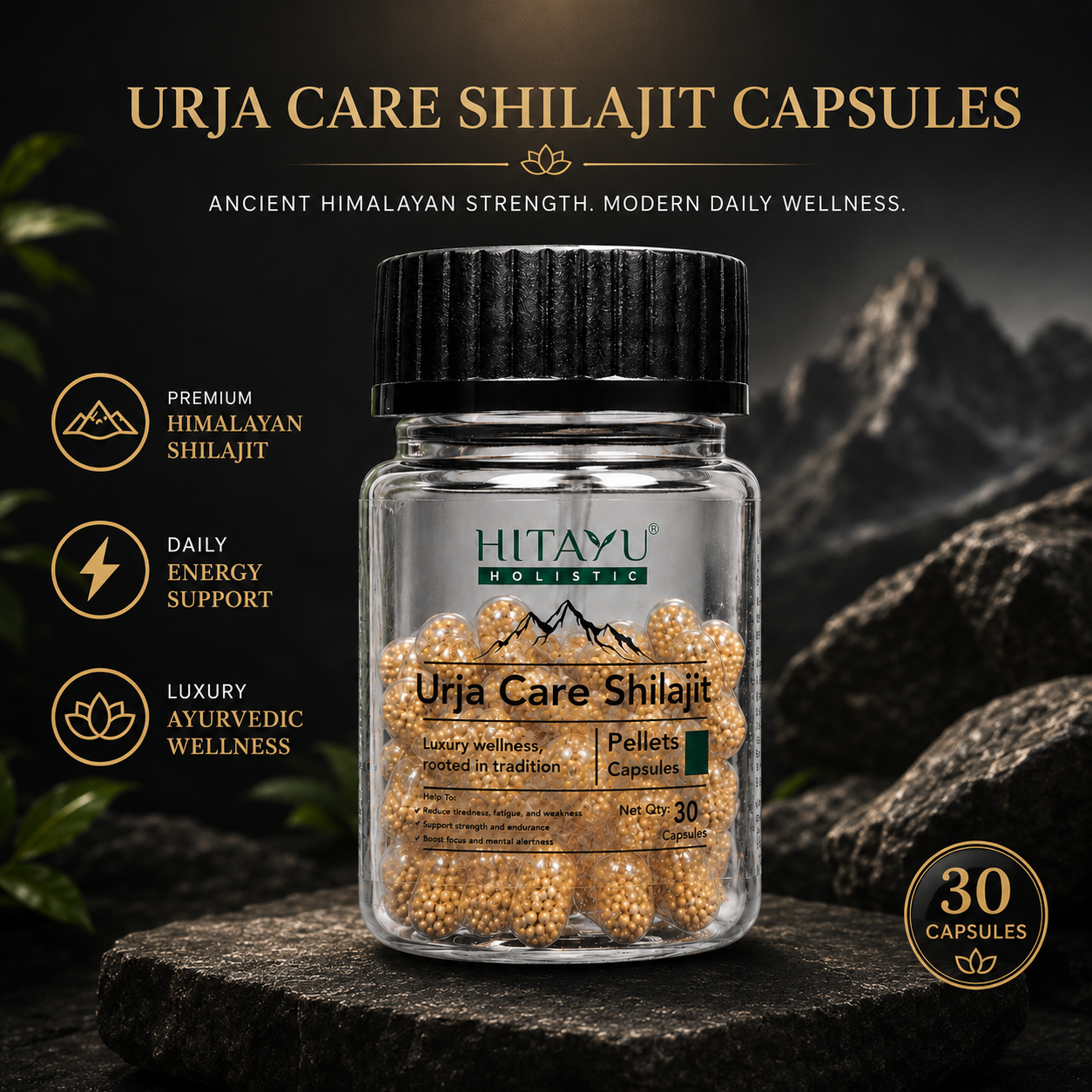Urja Care Shilajit | Strength, Stamina & Daily Wellness Support