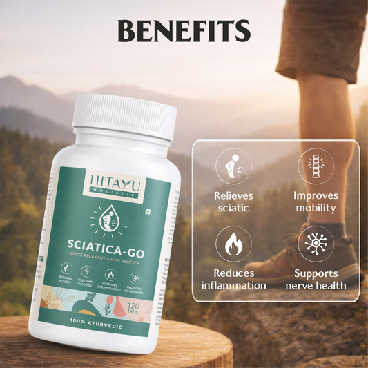 Sciatica Go + Spine Ojas Combo | Ayurvedic Spine & Nerve Wellness Combo