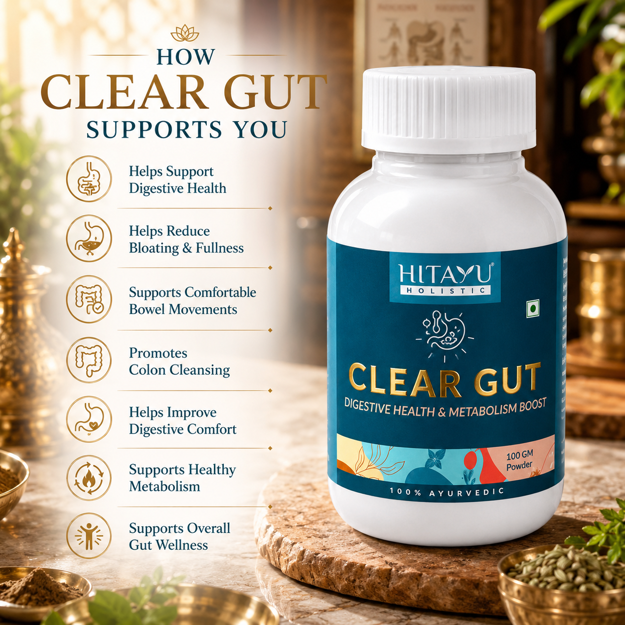 Clear Gut | Digestive Health & Metabolism Boost
