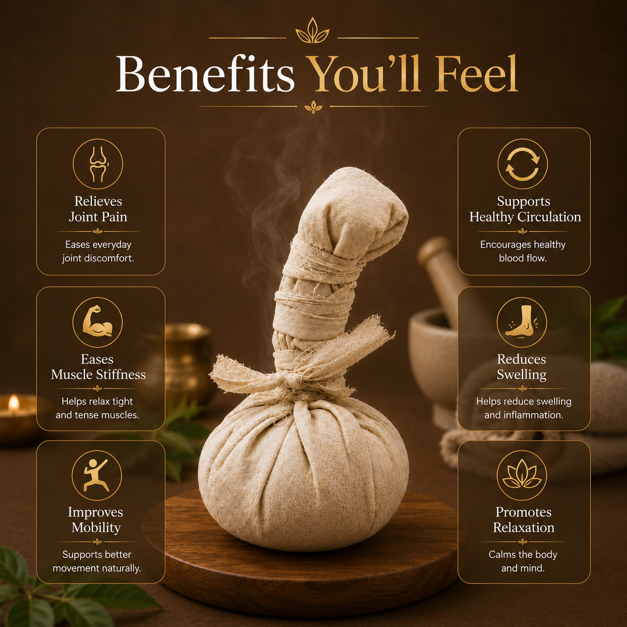 Pain Ease Potli | Traditional Heat Wellness Therapy