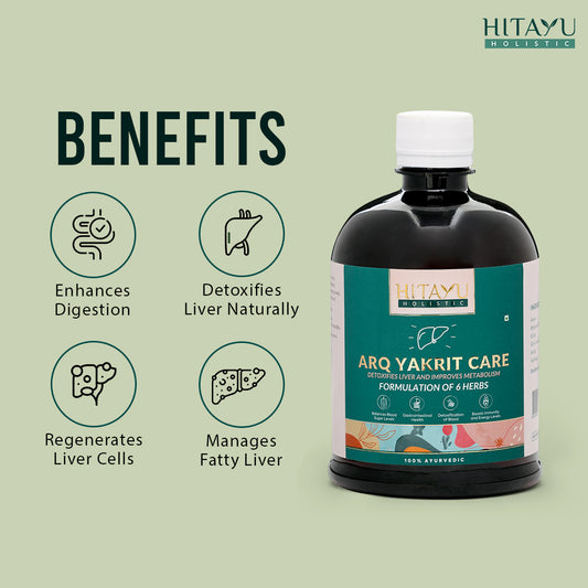 Arq Yakrit Care | Liver & Digestive Wellness | 450ml