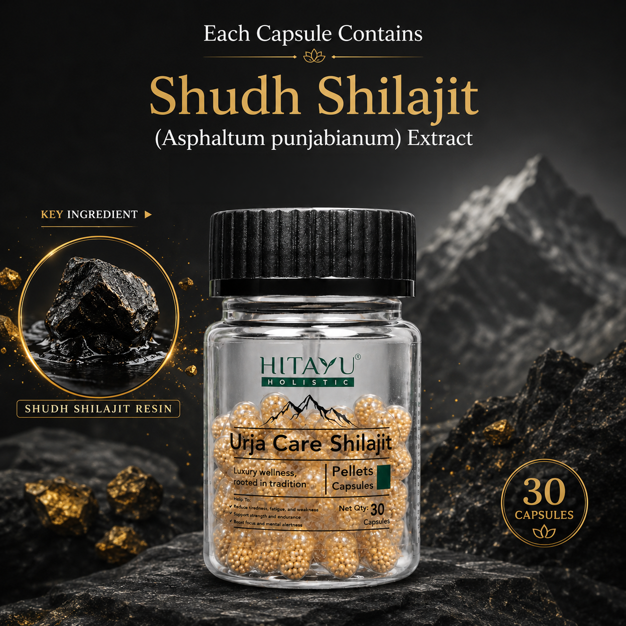 Urja Care Shilajit | Strength, Stamina & Daily Wellness Support