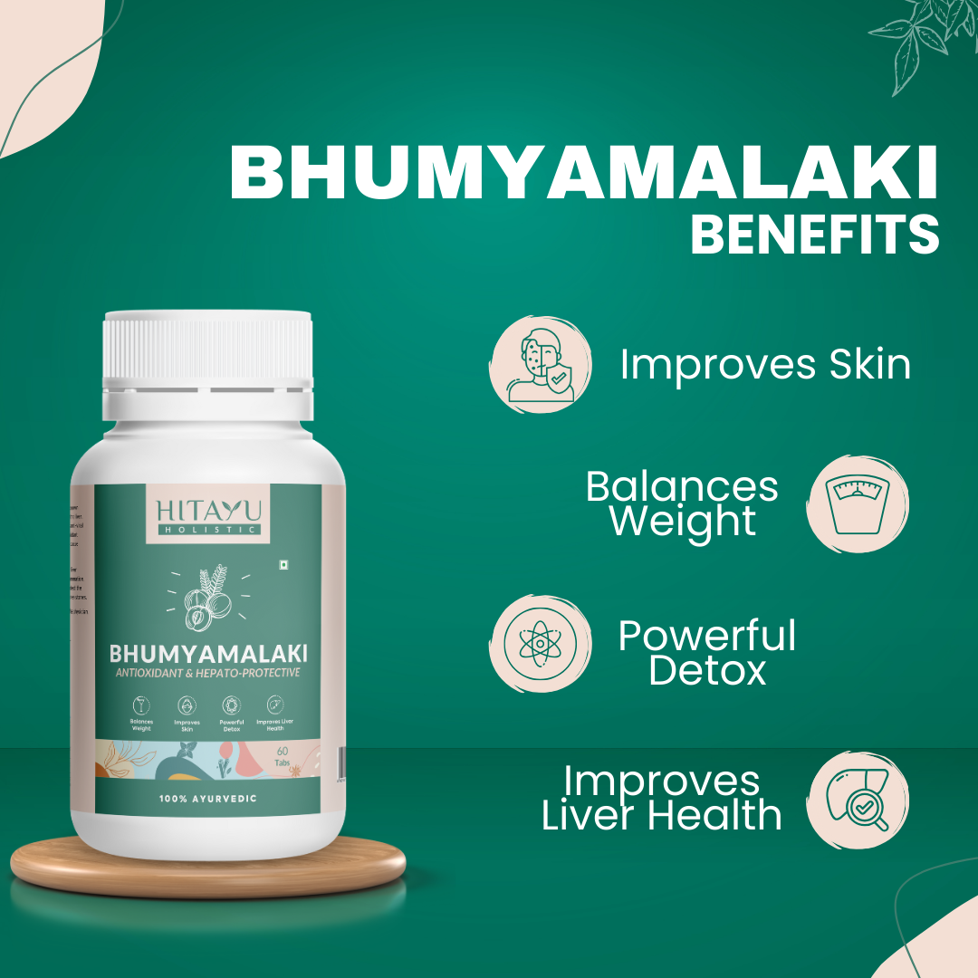 Bhumyamalaki Tablets | Ayurvedic Support for Liver, Digestion & Detox