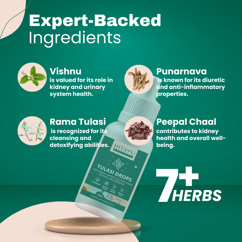 Tulasi Drops | Ayurvedic Support for Immunity, Respiratory & Daily Wellness