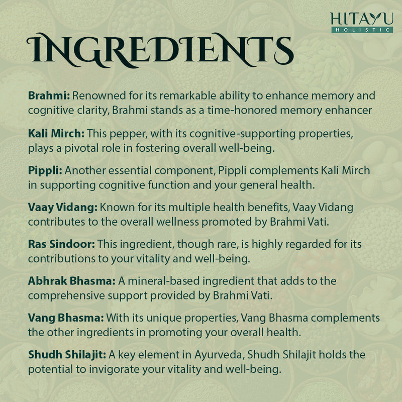 Brahmi Mind Boost: Mental Wellness Solution | Boost Focus, Memory & Stress Relief