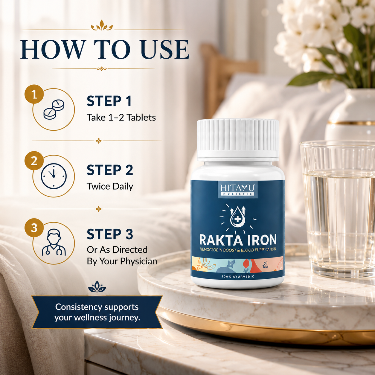 Rakta Iron | Hemoglobin Boost & Blood Purification