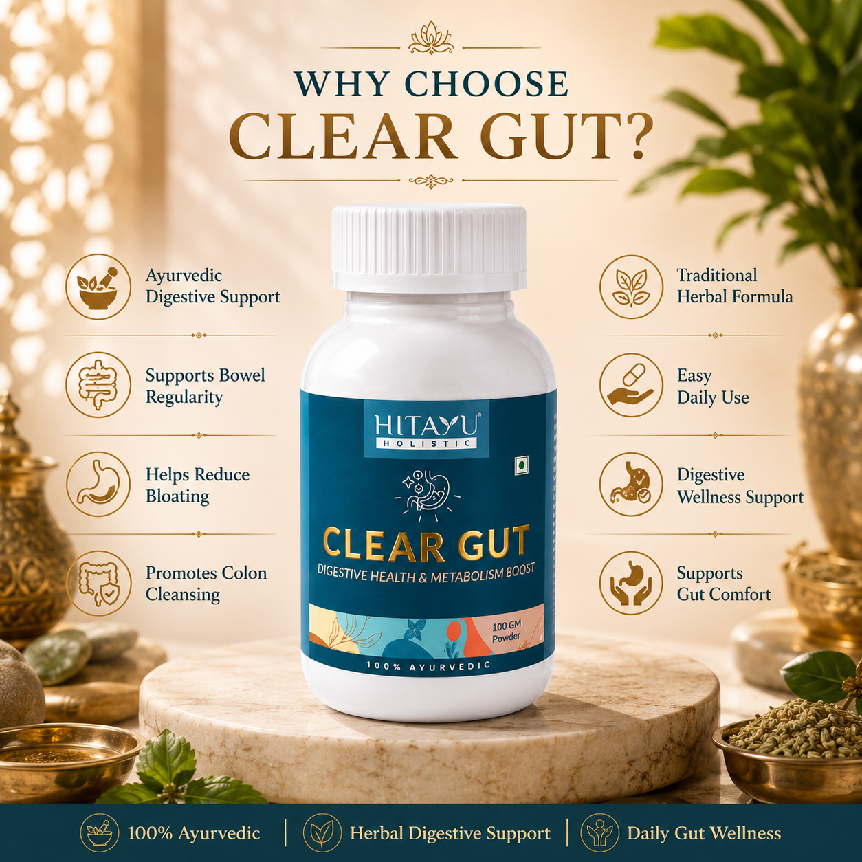 Clear Gut | Digestive Health & Metabolism Boost
