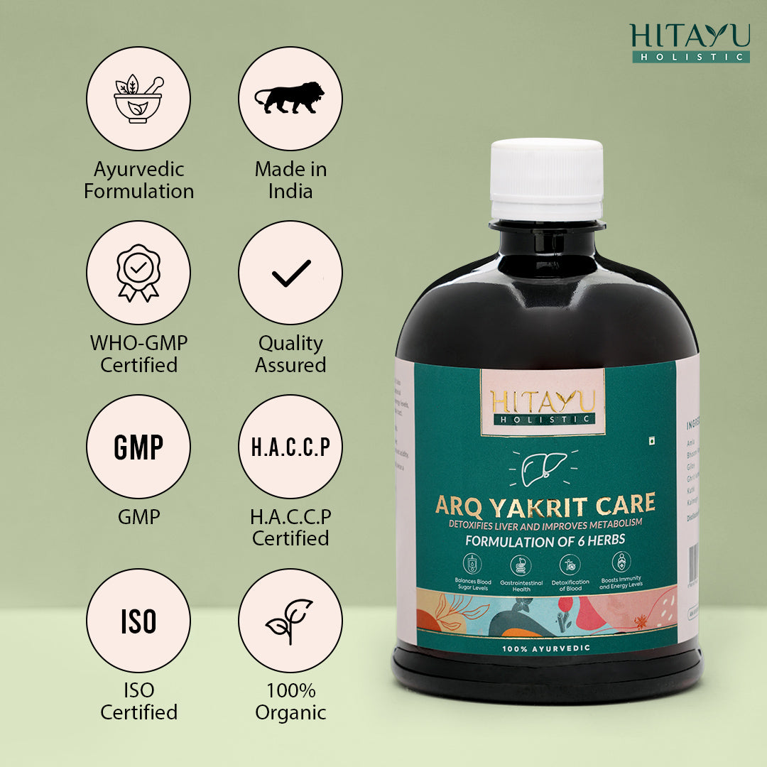 Arq Yakrit Care | Liver & Digestive Wellness | 450ml