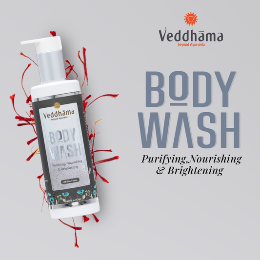 Ayurvedic Body Wash | Gentle Cleanse + Hydration + Glow | 100% Natural