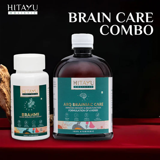 Brahmi + Arq Brainiac | Ayurvedic Support for Sleep, Focus & Mental Wellness
