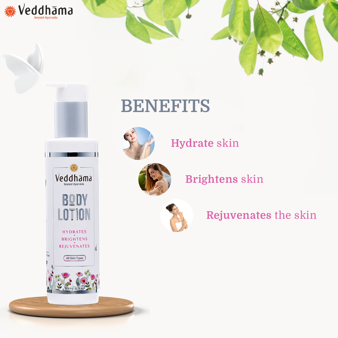 Ayurvedic Body Lotion | Daily Hydration + Skin Nourishment | 100% Natural