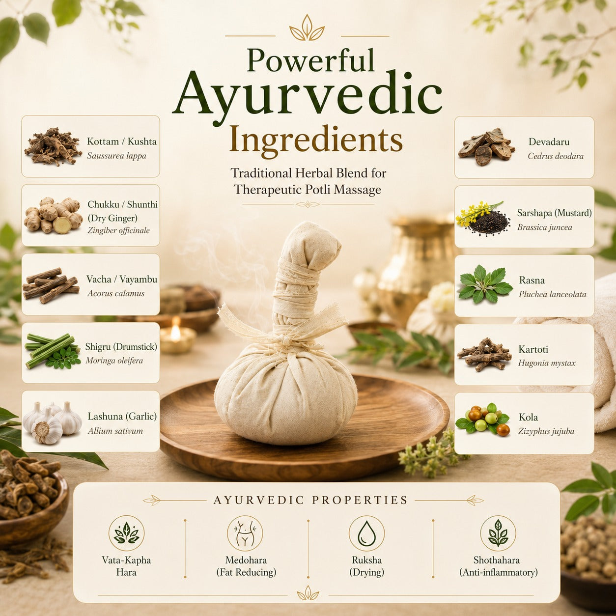 Pain Ease Potli | Traditional Heat Wellness Therapy