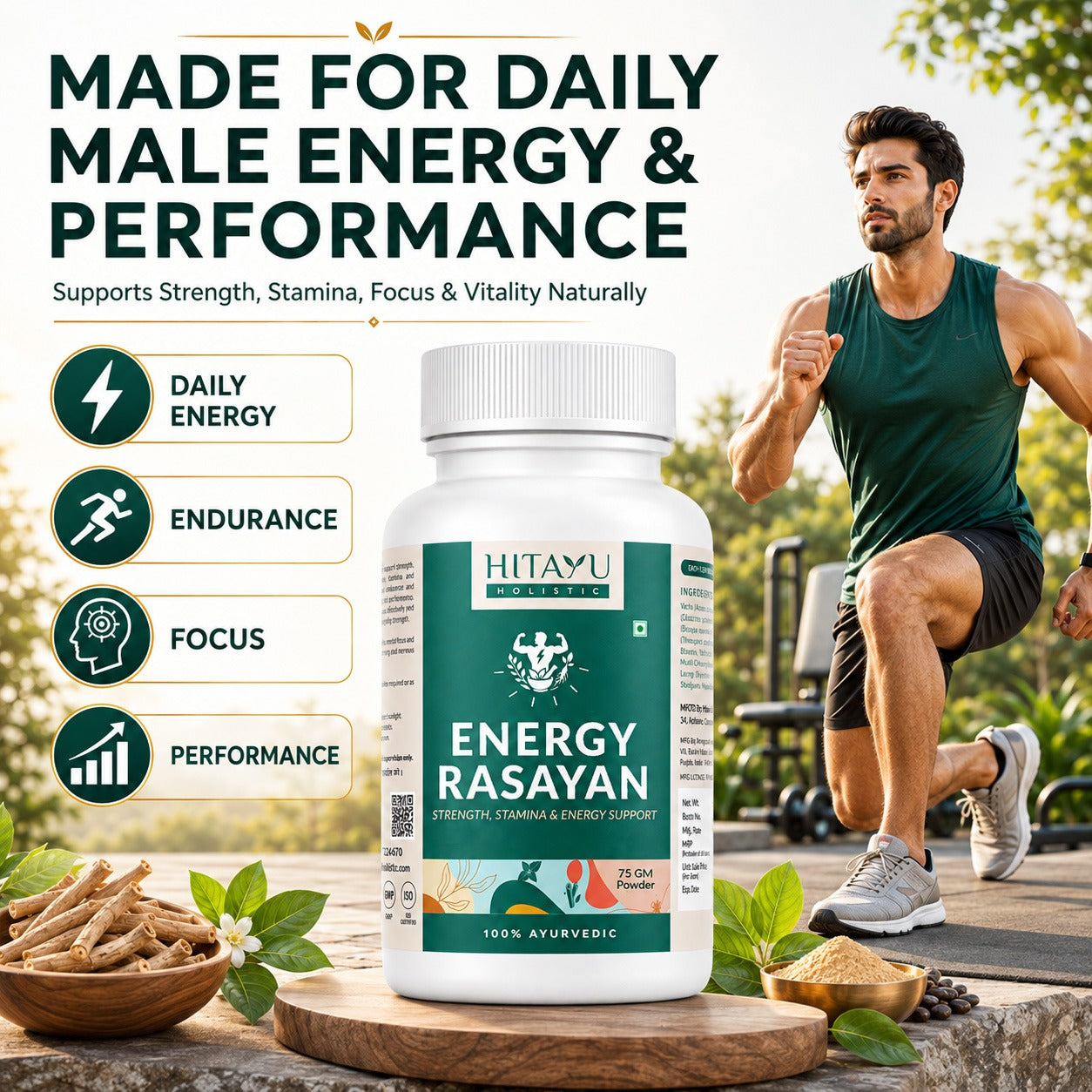 Energy Rasayan | Strength, Stamina & Energy Support.