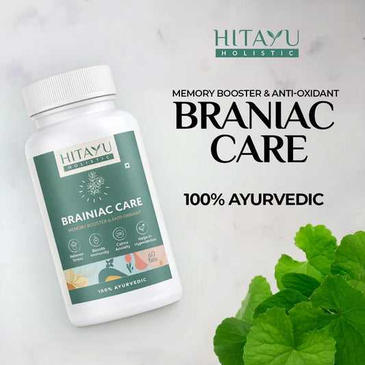 Brainiac Care: Mental Wellness Solution | Boost Focus, Memory & Stress Relief