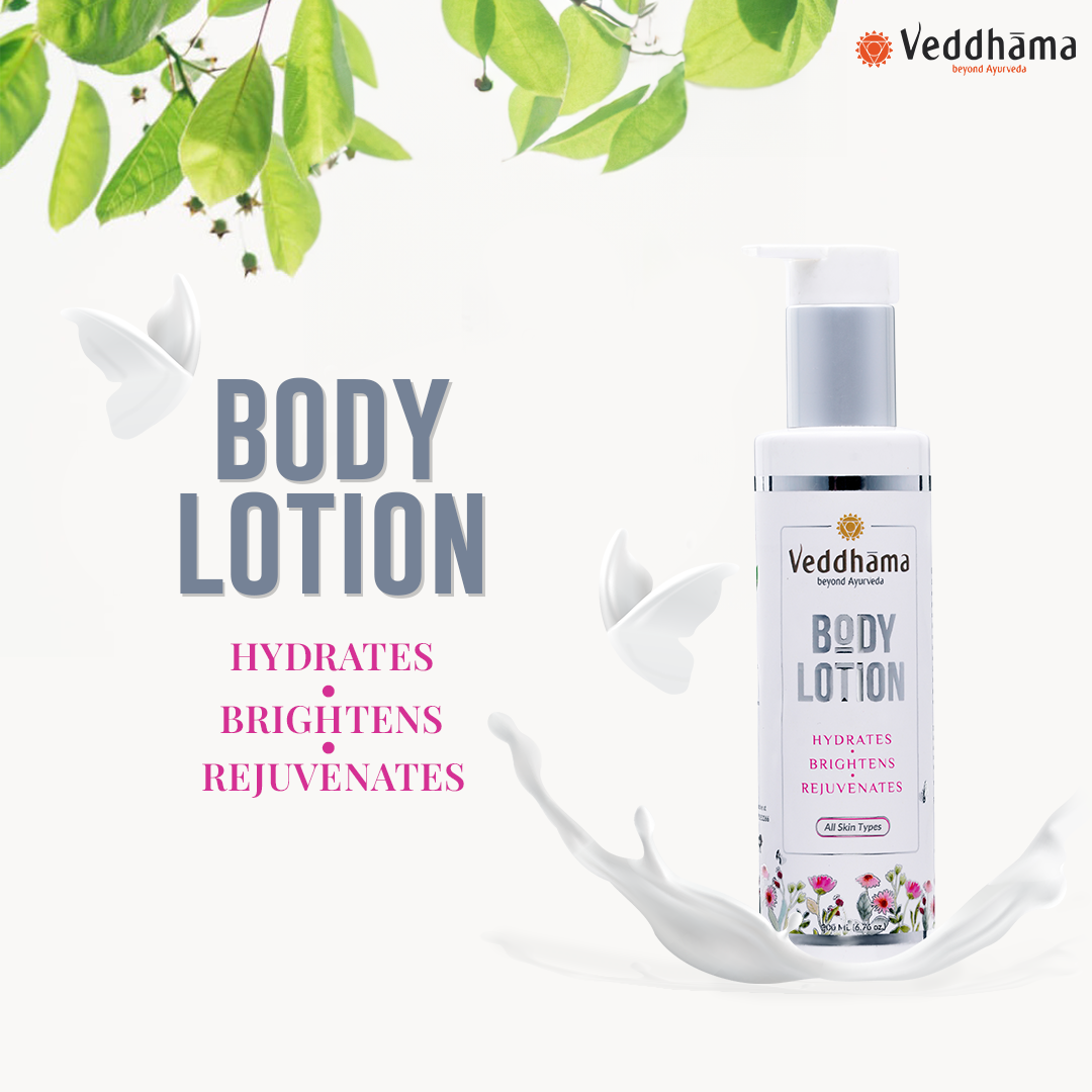 Ayurvedic Body Lotion | Daily Hydration + Skin Nourishment | 100% Natural