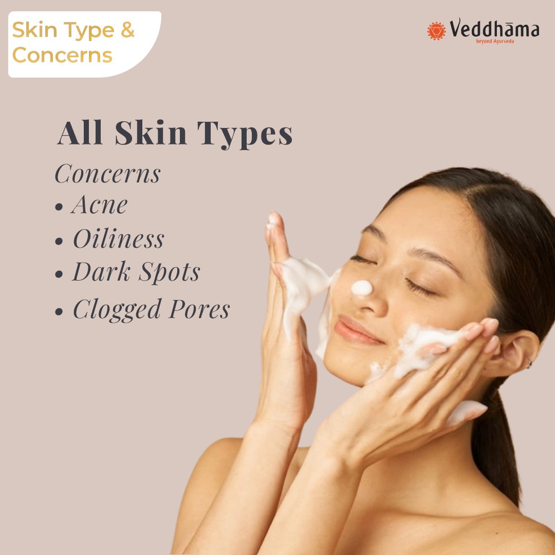 Ayurvedic Face Cleanser | Gentle Cleanse + Glow + Hydration | 100% Natural