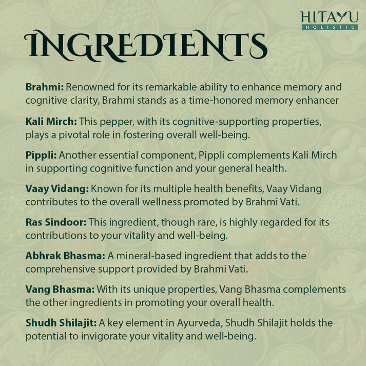 Brahmi + Arq Brainiac | Ayurvedic Support for Sleep, Focus & Mental Wellness